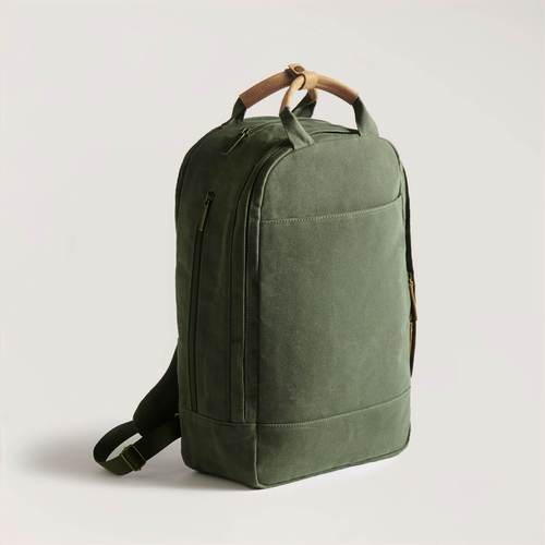 recycled plastic backpack