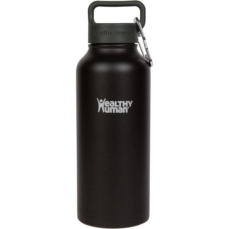Healthy Human Reusable Water Bottles black